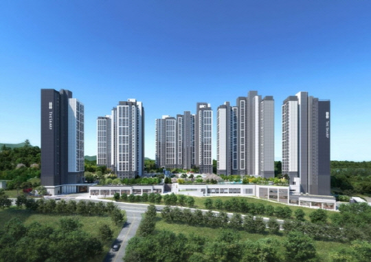 더샵 속초프라임뷰 투시도. <포스코이앤씨 제공>